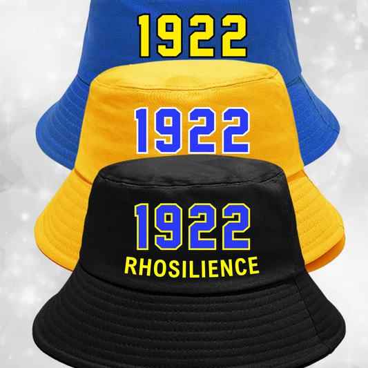 Sigma Gamma Rho Bucket Hat - Personalized - 3 Colors