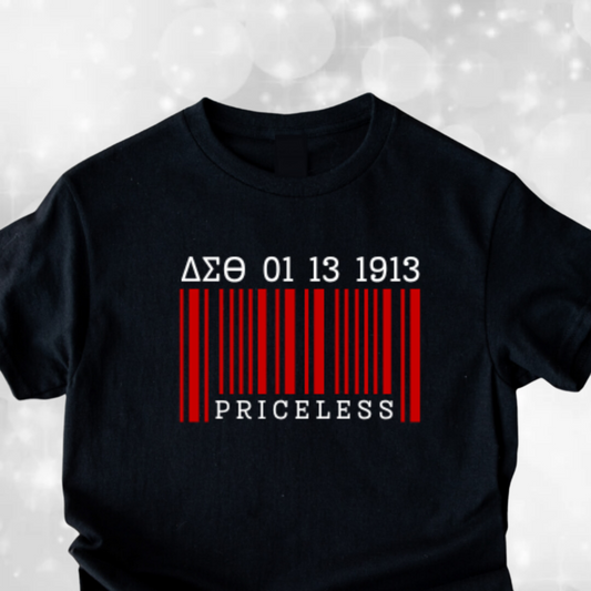 Delta Sigma Theta T-shirt - Barcode (B)