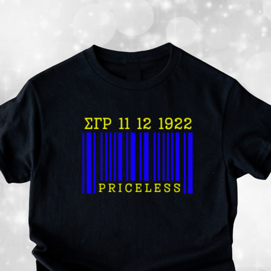 Sigma Gamma Rho T-shirt - Barcode (B)