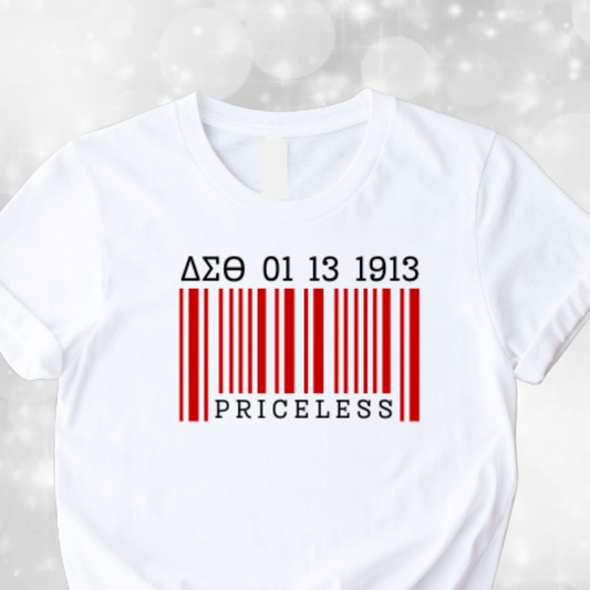 Delta Sigma Theta T-shirt - Barcode (W)