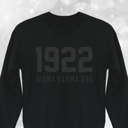 Sigma Gamma Rho T-shirt - Blackout 1922